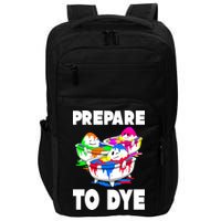 Prepare To Dye Funny Easter Egg Impact Tech Backpack