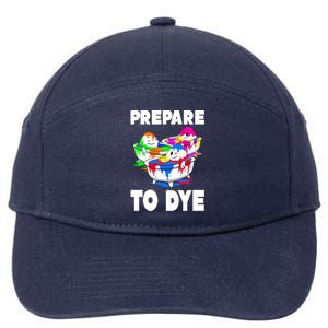 Prepare To Dye Funny Easter Egg 7-Panel Snapback Hat