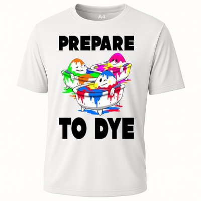 Prepare To Dye Funny Easter Egg Performance Shirt