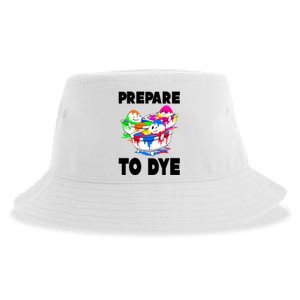 Prepare To Dye Funny Easter Egg Sustainable Bucket Hat