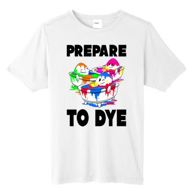 Prepare To Dye Funny Easter Egg Tall Fusion ChromaSoft Performance T-Shirt