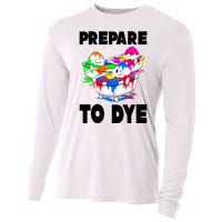 Prepare To Dye Funny Easter Egg Cooling Performance Long Sleeve Crew