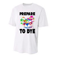 Prepare To Dye Funny Easter Egg Youth Performance Sprint T-Shirt