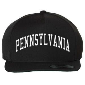 Pennsylvania Throwback Design Classic Wool Snapback Cap