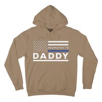 Promoted To Daddy Funny Police Officer Future Father Dad Hoodie