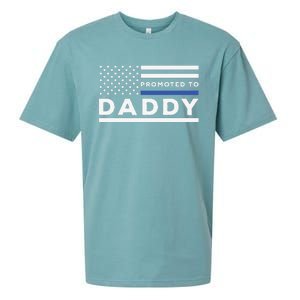 Promoted To Daddy Funny Police Officer Future Father Dad Sueded Cloud Jersey T-Shirt