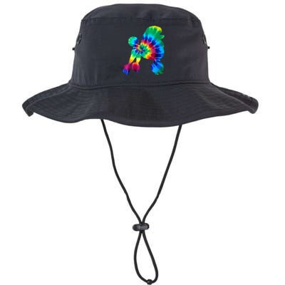 Poodle Tie Dye Vintage Hippie Dog Mom Dad Poodle Legacy Cool Fit Booney Bucket Hat