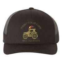 Perfect Tractor Design Diddly Squat Farm Speed And Power Yupoong Adult 5-Panel Trucker Hat