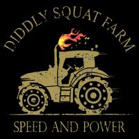 Perfect Tractor Design Diddly Squat Farm Speed And Power Baby Bodysuit