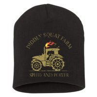 Perfect Tractor Design Diddly Squat Farm Speed And Power Short Acrylic Beanie