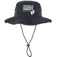 Promoted To Daddy Established 2024 New Dad Legacy Cool Fit Booney Bucket Hat