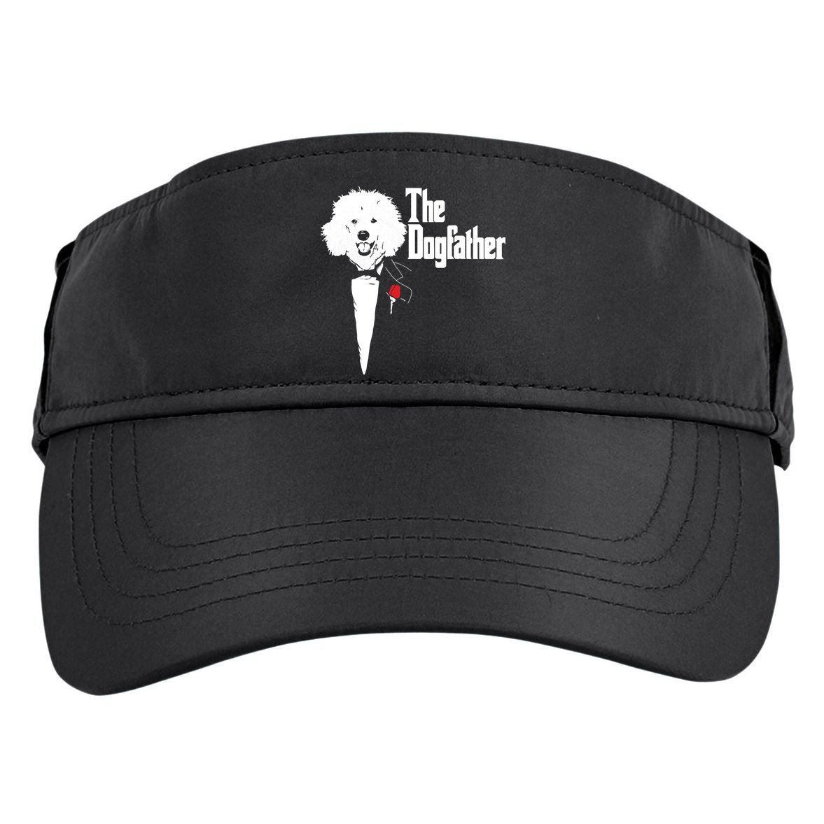 Poodle The DogFather Poodle Poodle Dog Dad Adult Drive Performance Visor