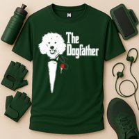 Poodle The DogFather Poodle Poodle Dog Dad Cooling Performance Crew T-Shirt