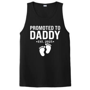 Promoted To Daddy Established 2025 New Dad PosiCharge Competitor Tank