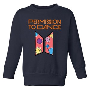 Permission To Dance Toddler Sweatshirt