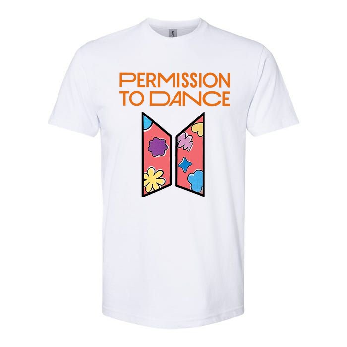 Permission To Dance Softstyle CVC T-Shirt