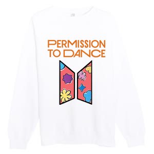 Permission To Dance Premium Crewneck Sweatshirt