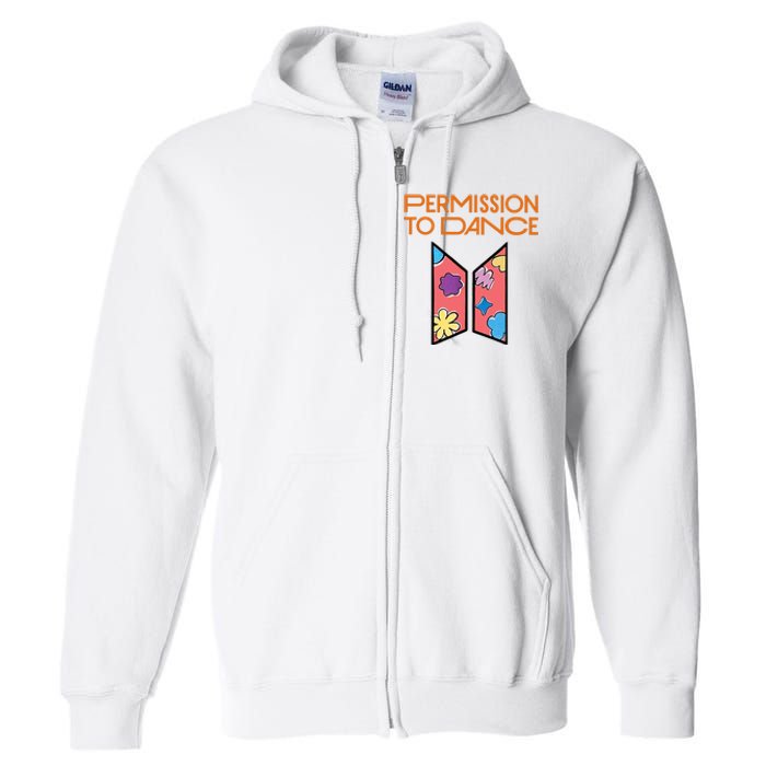 Permission To Dance Full Zip Hoodie