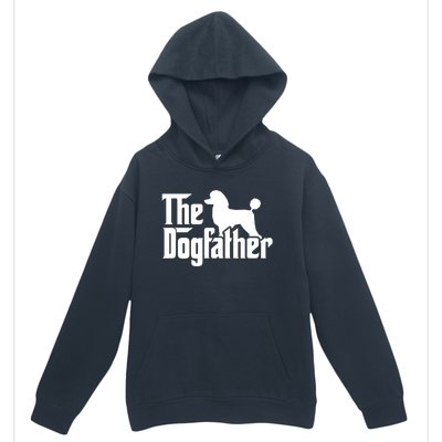 Poodle The Dogfather Cool Dog Daddy Dad Papa Father Urban Pullover Hoodie