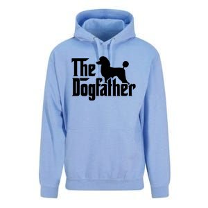 Poodle The Dogfather Cool Dog Daddy Dad Papa Father Unisex Surf Hoodie