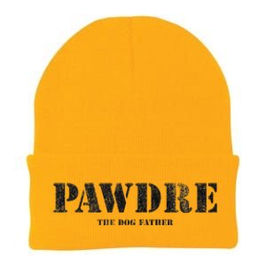 PAWDRE The Dog Father Dog Dad Fathers Day Knit Cap Winter Beanie