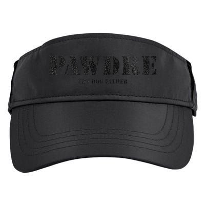 PAWDRE The Dog Father Dog Dad Fathers Day Adult Drive Performance Visor