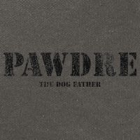 PAWDRE The Dog Father Dog Dad Fathers Day Cotton Canvas Backpack