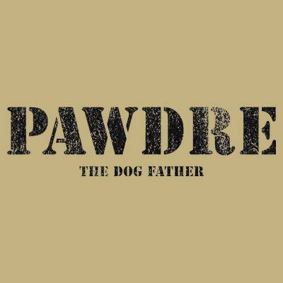 PAWDRE The Dog Father Dog Dad Fathers Day T-Shirt