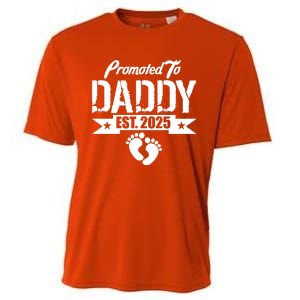 Promoted To Daddy Est. 2025 Cooling Performance Crew T-Shirt