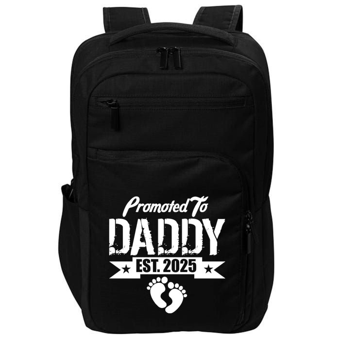 Promoted To Daddy Est. 2025 Impact Tech Backpack