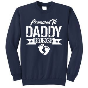 Promoted To Daddy Est. 2025 Sweatshirt