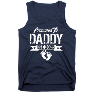 Promoted To Daddy Est. 2025 Tank Top