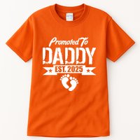 Promoted To Daddy Est. 2025 Tall T-Shirt
