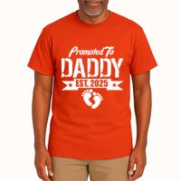 Promoted To Daddy Est. 2025 Tall T-Shirt