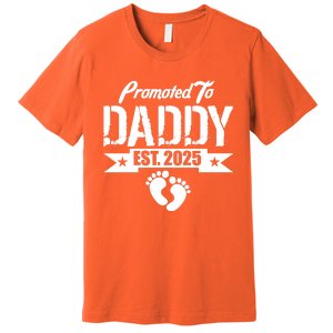 Promoted To Daddy Est. 2025 Premium T-Shirt