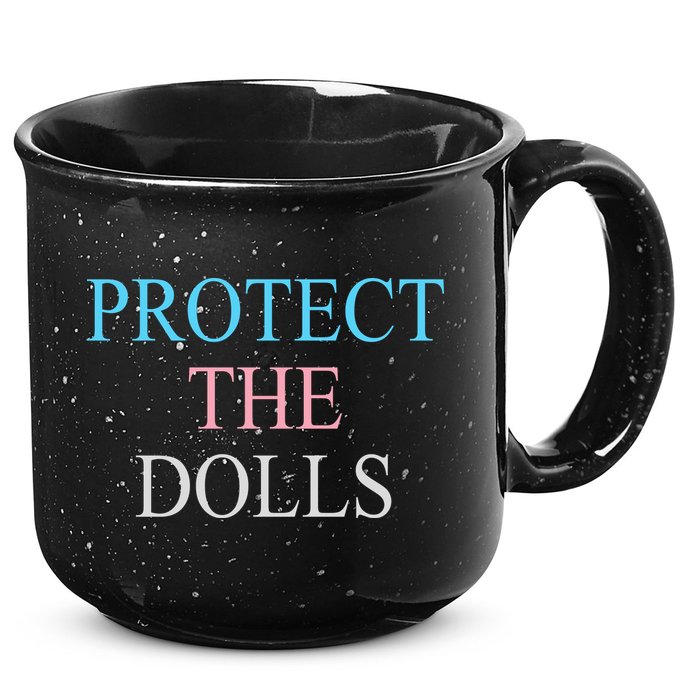 Protect The Dolls 15oz Campfire Ceramic Mug