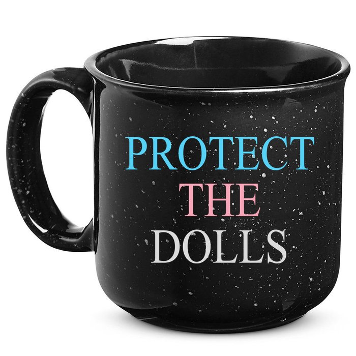 Protect The Dolls 15oz Campfire Ceramic Mug
