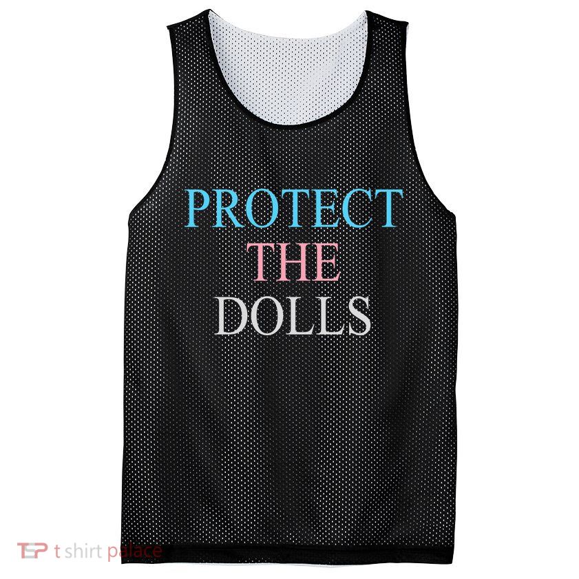 Protect The Dolls Mesh Reversible Basketball Jersey Tank