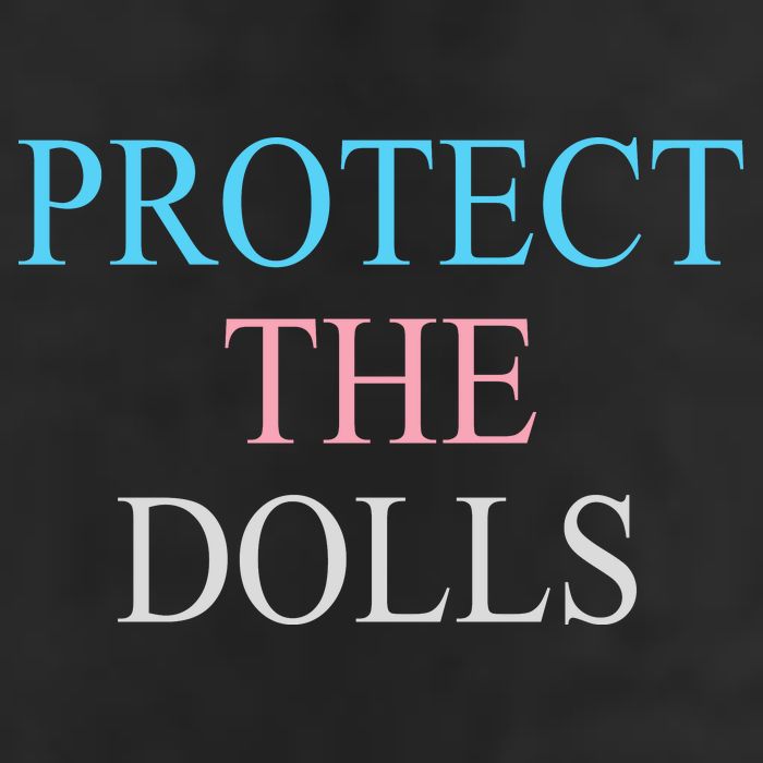 Protect The Dolls Golf Towel