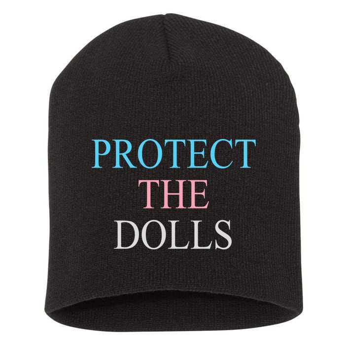 Protect The Dolls Short Acrylic Beanie