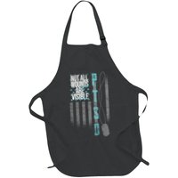 Not All Wounds Are Visible Ptsd Veteran Flag Apron