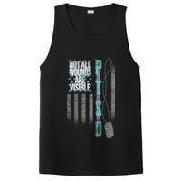 Not All Wounds Are Visible Ptsd Veteran Flag PosiCharge Competitor Tank