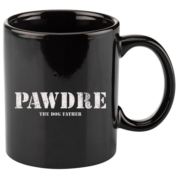 Pawdre The Dog Father Dog Dad Fathers Day 11oz C Handle Ceramic Mug