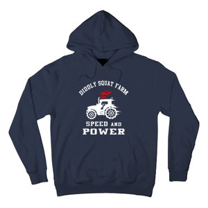 Perfect Tractor Design Diddly Squat Farm Speed And Power Hoodie