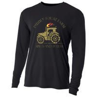 Perfect Tractor Design Diddly Squat Farm Speed And Power Cooling Performance Long Sleeve Crew