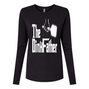 Pickleball The Dinkfather Womens Cotton Relaxed Long Sleeve T-Shirt