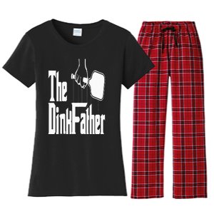 Pickleball The Dinkfather Women's Flannel Pajama Set