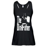 Pickleball The Dinkfather Ladies Essential Flowy Tank