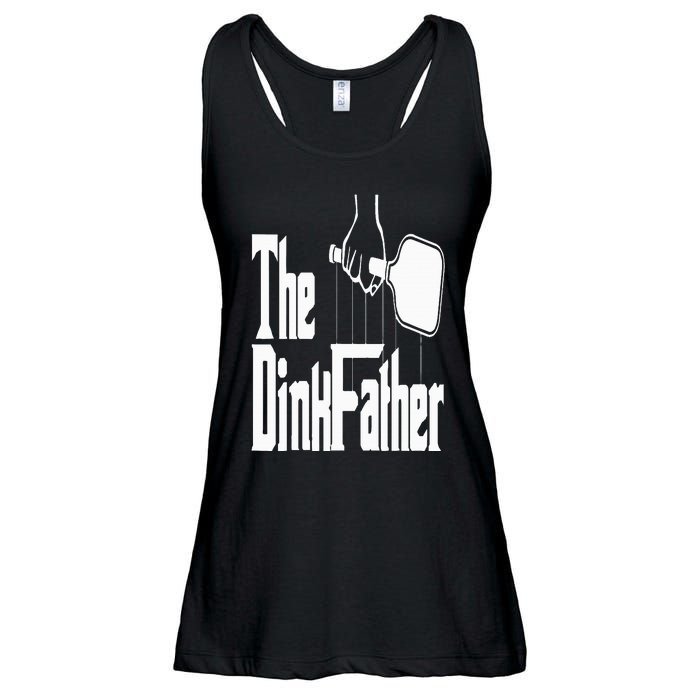 Pickleball The Dinkfather Ladies Essential Flowy Tank