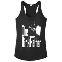 Pickleball The Dinkfather Ladies PosiCharge Competitor Racerback Tank